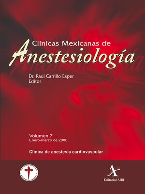 cover image of Clínica de anestesia cardiovascular CMA Volume 7